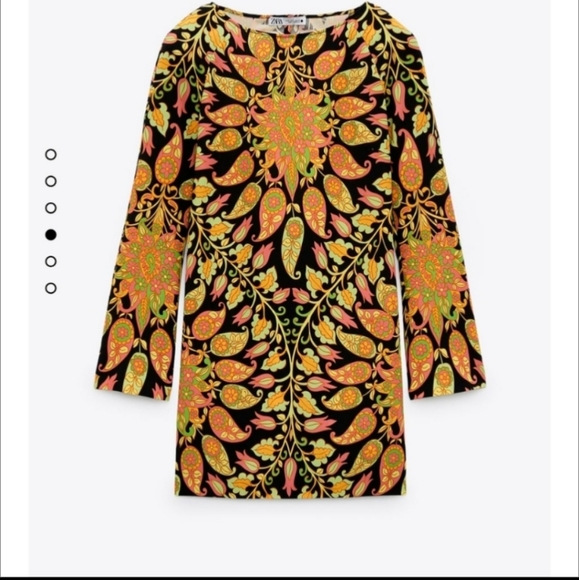 Zara printed Mini dress - Picture 7 of 9